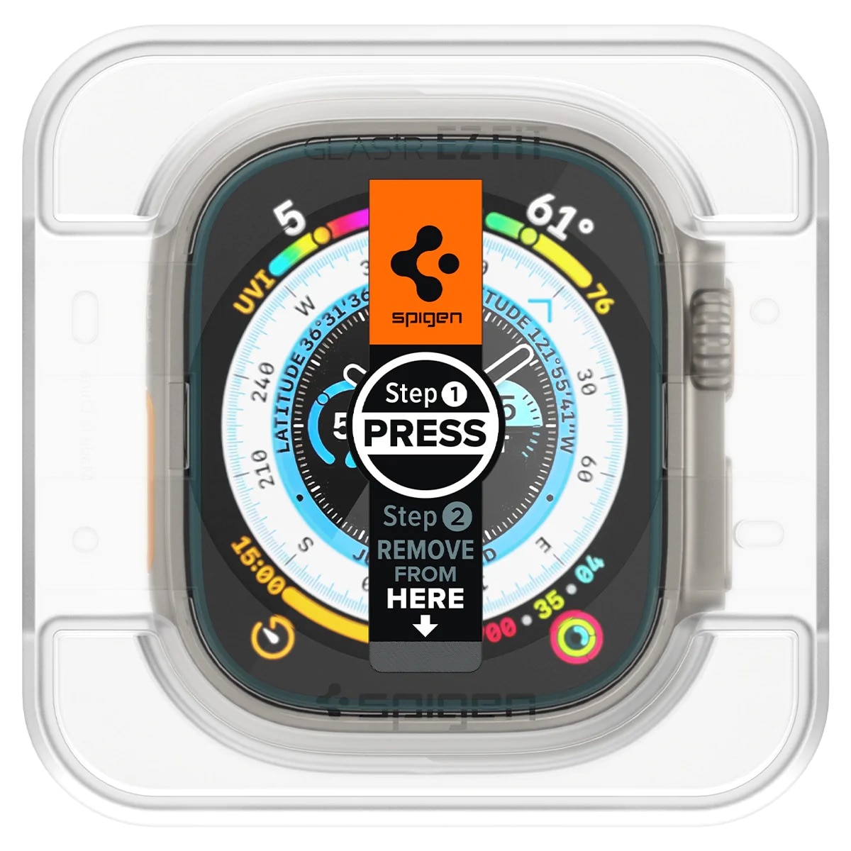 Protecteur d'écran EZ Fit GLAS.tR (2 pièces) Apple Watch Ultra 49 mm