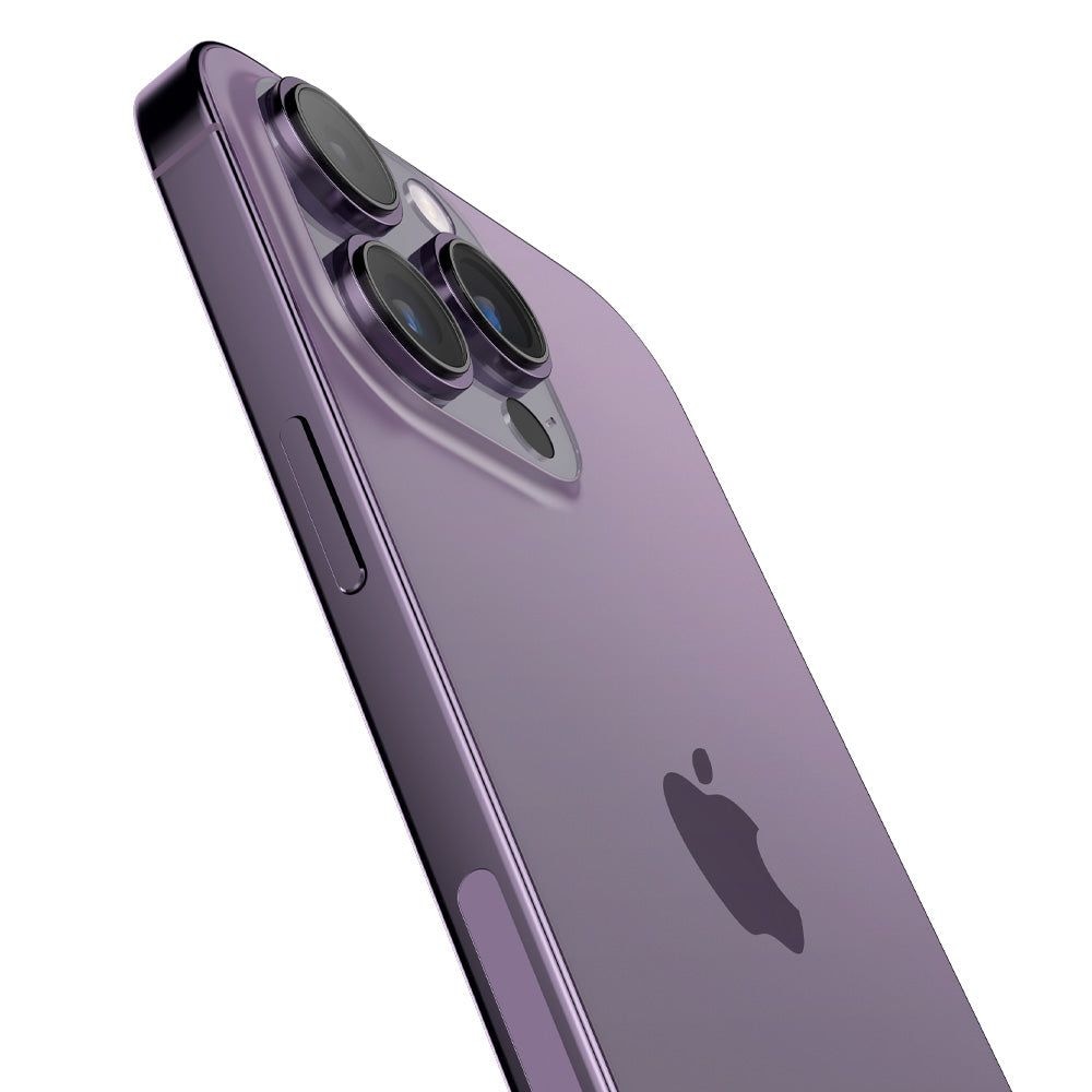 EZ Fit Optik Pro Lens Protector iPhone 14 Pro (2 pièces) Deep Purple