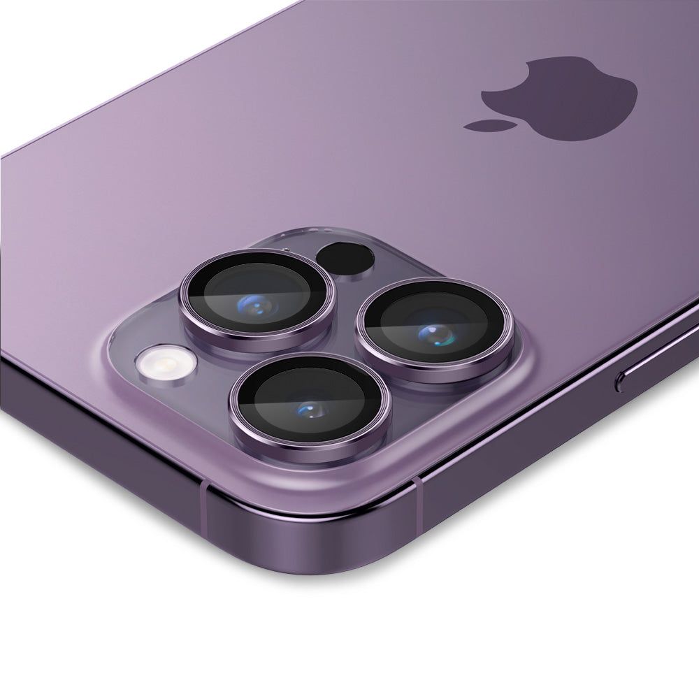 EZ Fit Optik Pro Lens Protector iPhone 14 Pro Max (2 pièces) Deep Purple