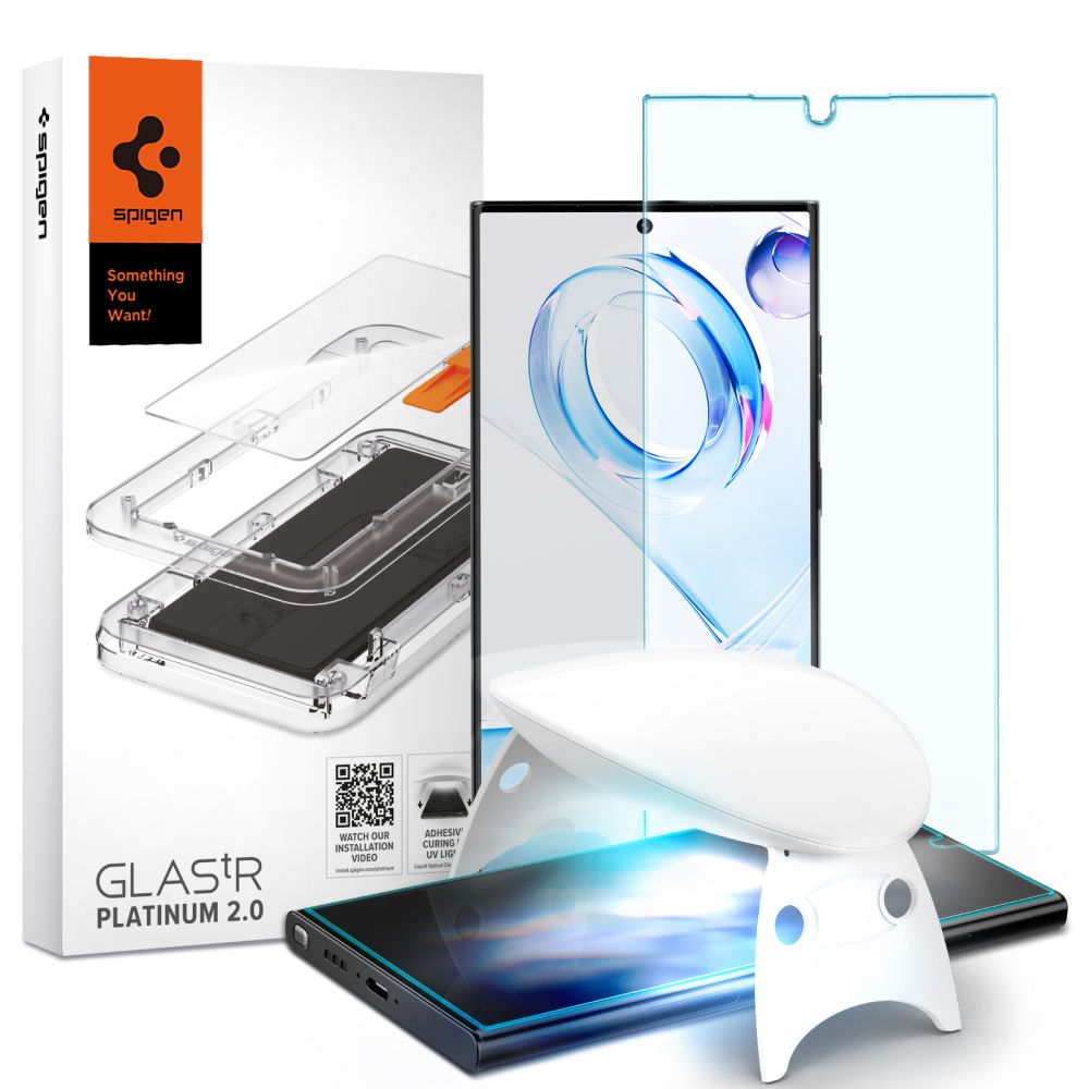 Screen Protector GLAS.tR Platinum HD Tray Samsung Galaxy S23 Ultra