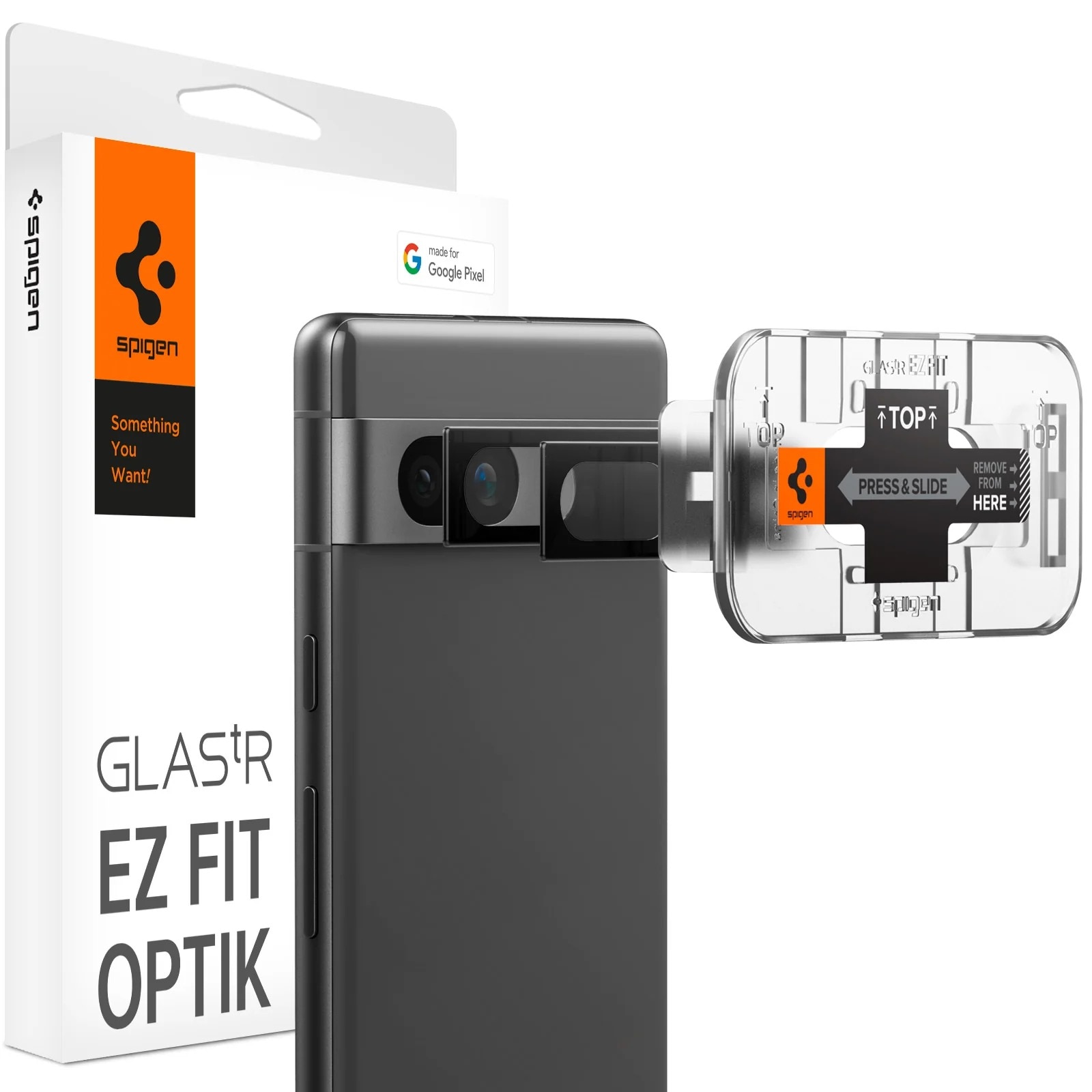 EZ Fit Optik Lens Protector Google Pixel 7a (2 pièces) Black
