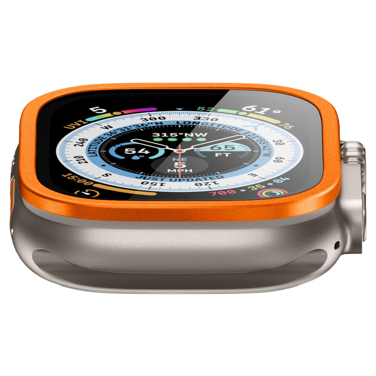 Screen Protector Glas.tR Slim Pro Apple Watch Ultra 2 49mm, orange