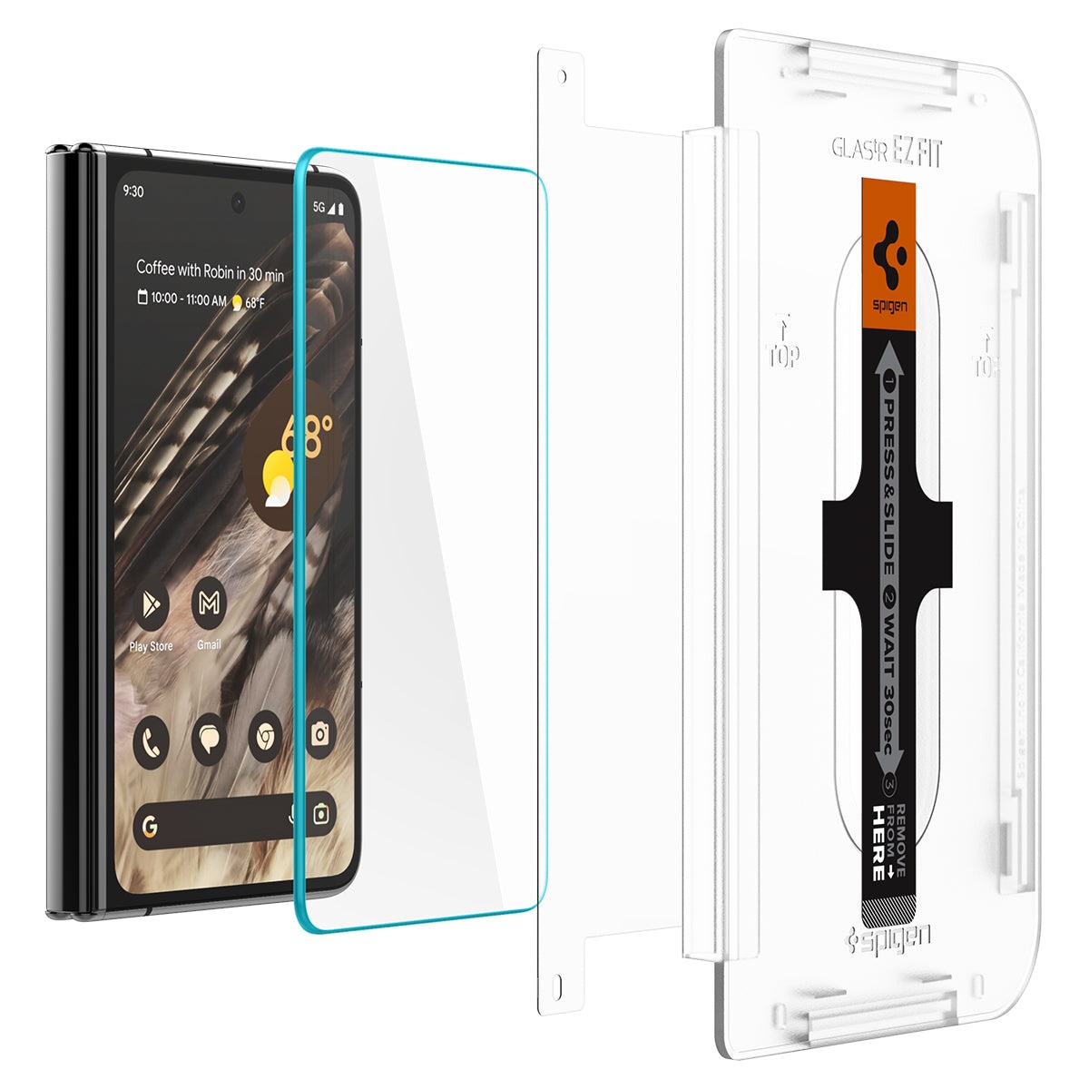 Outer Screen Protector GLAS EZ Fit (2 pièces) Google Pixel Fold