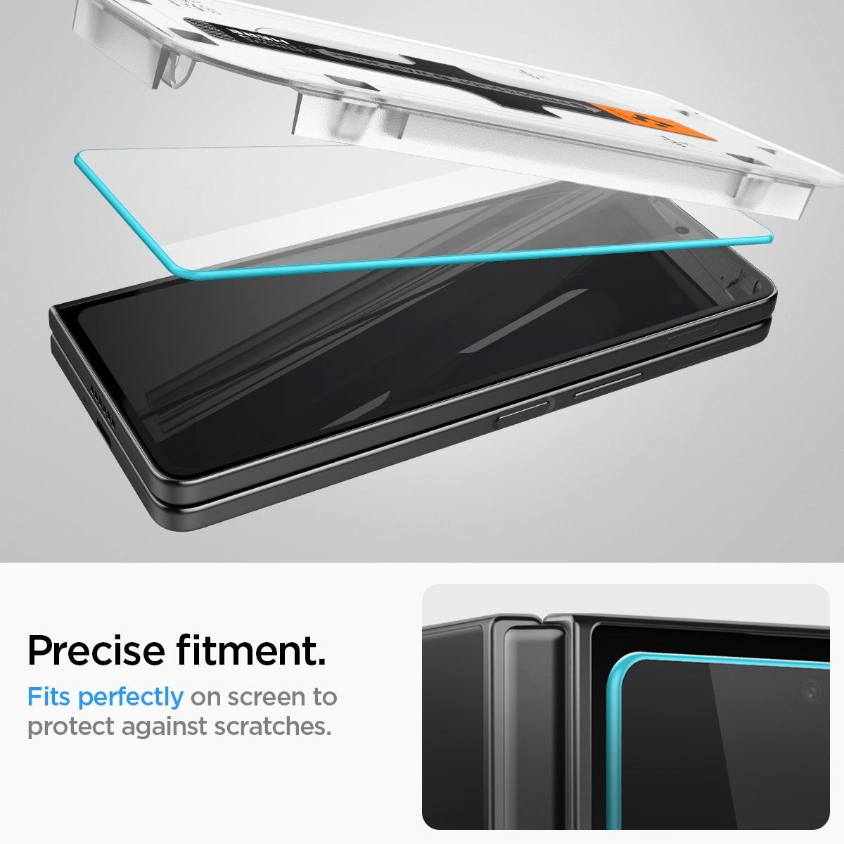 Cover Screen Protector GLAS.tR EZ Fit (2 pièces) Galaxy Z Fold 5