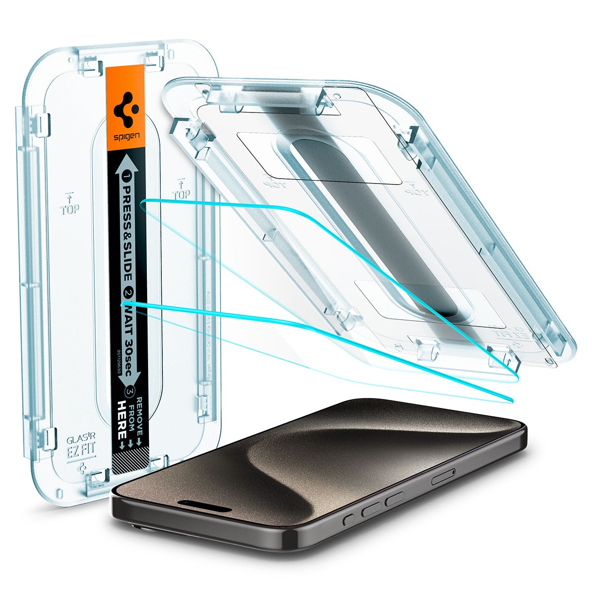 Screen Protector GLAS EZ Fit (2 pièces) iPhone 15 Pro Max