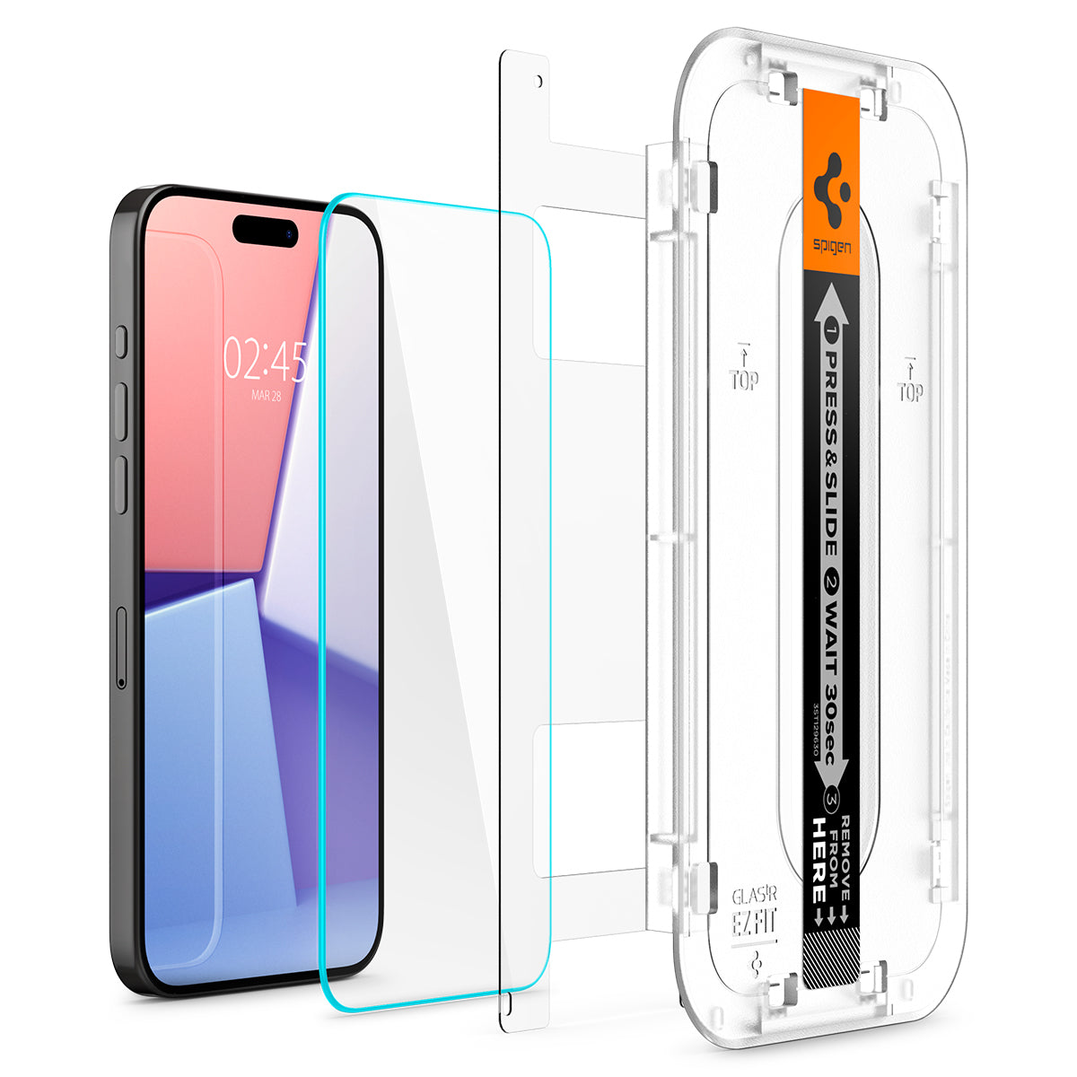 Screen Protector GLAS EZ Fit (2 pièces) iPhone 15 Pro Max