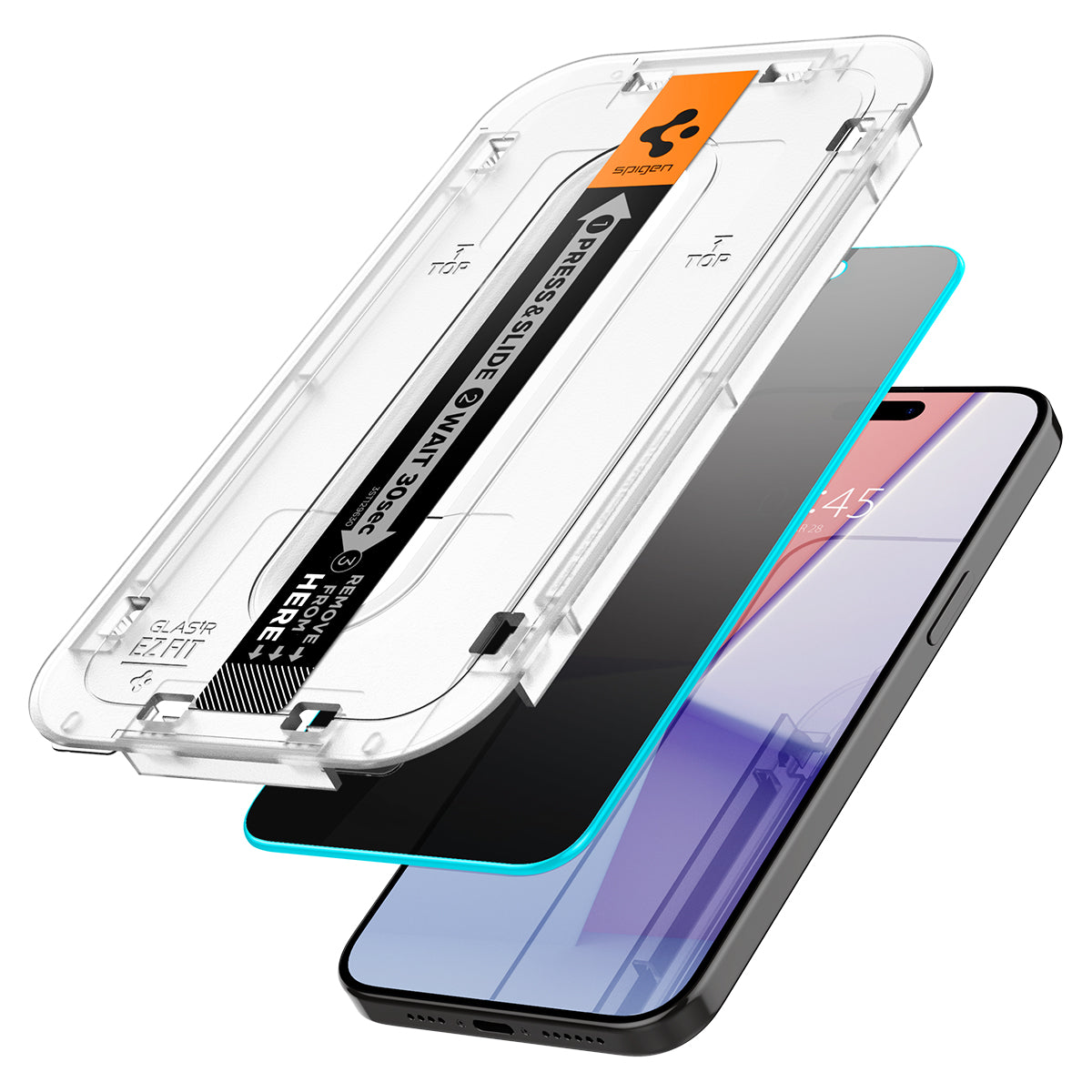 Screen Protector Privacy GLAS EZ Fit (2 pièces) iPhone 15 Pro Max
