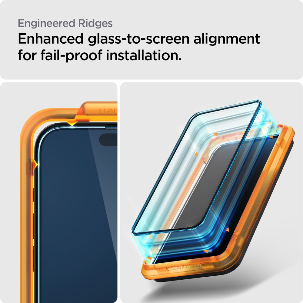 AlignMaster GLAS.tR Full Cover (2 pièces) iPhone 15 Pro Max
