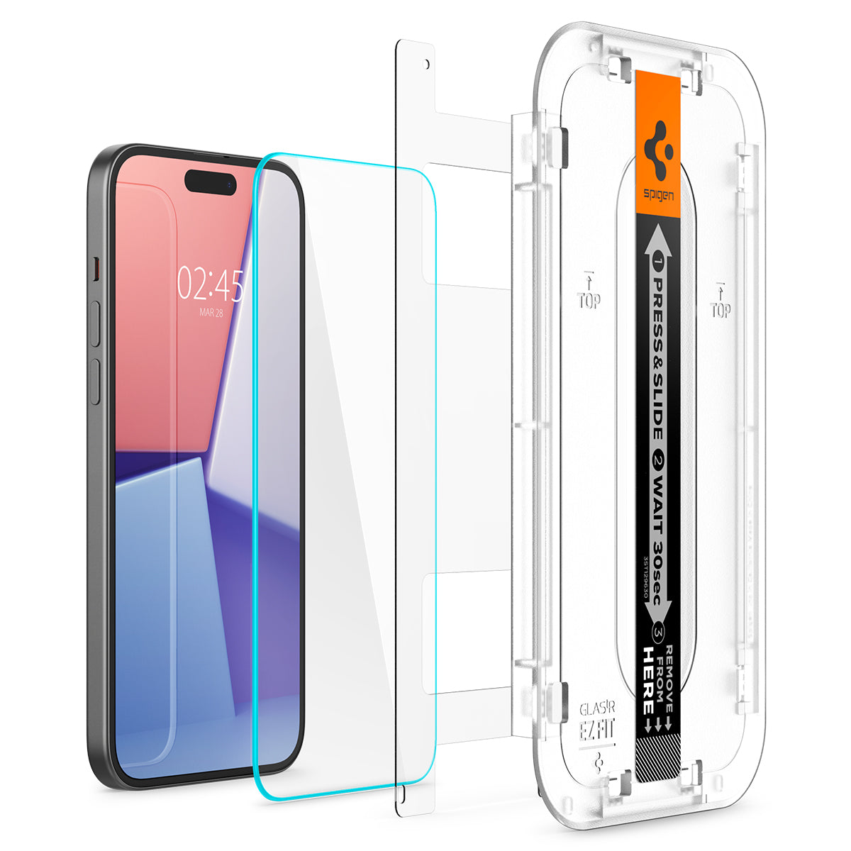 Screen Protector GLAS EZ Fit (2 pièces) iPhone 15 Plus