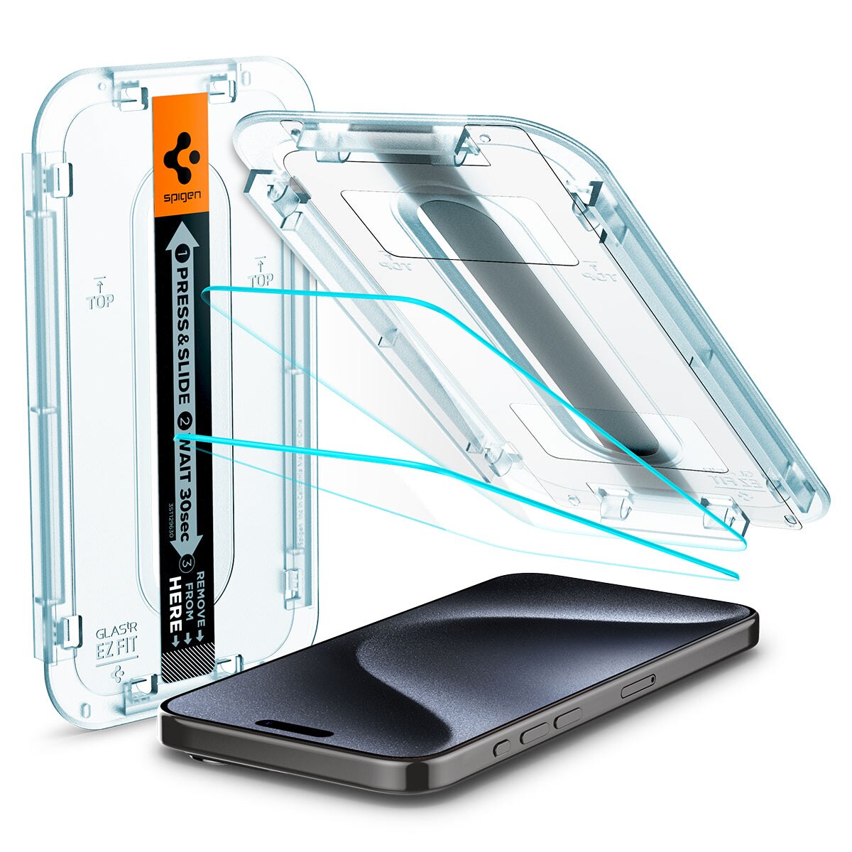 Screen Protector GLAS EZ Fit (2 pièces) iPhone 15 Pro