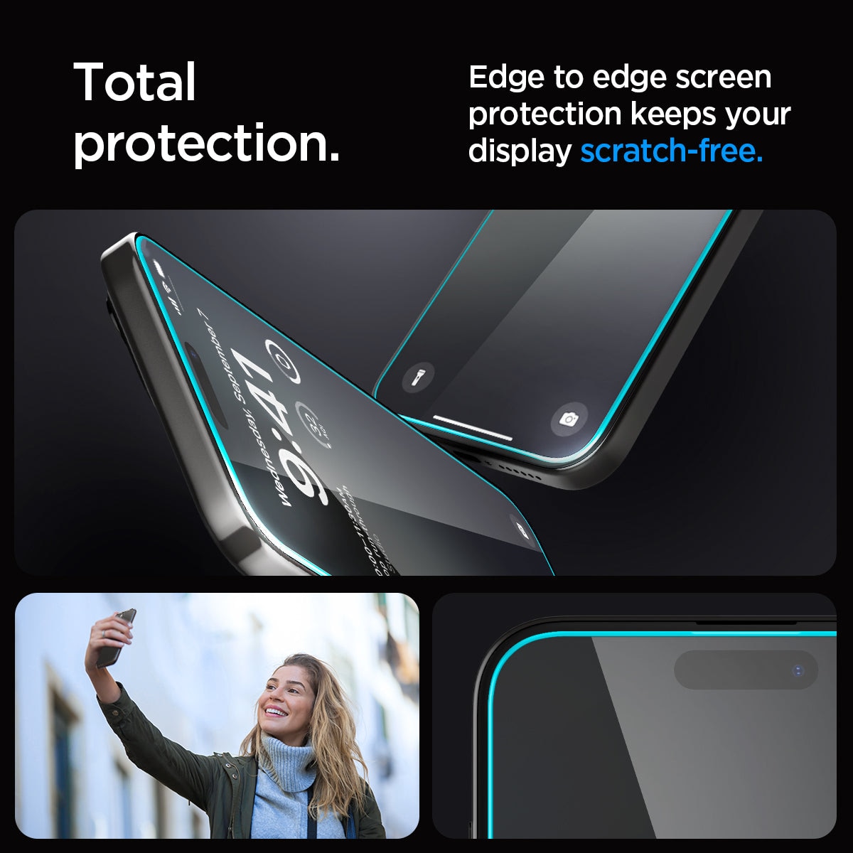 Screen Protector GLAS EZ Fit (2 pièces) iPhone 15 Pro