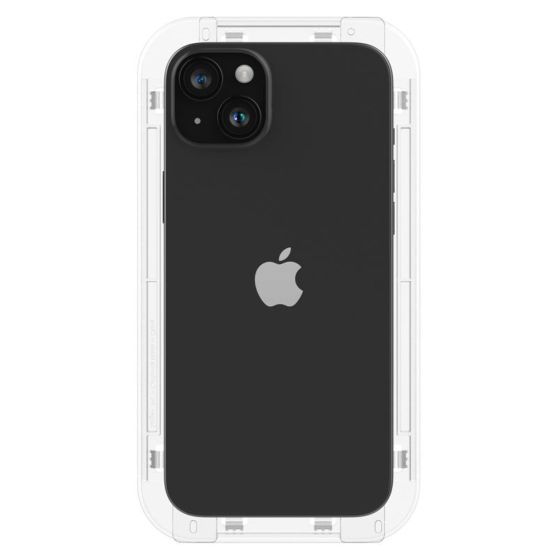 Screen Protector GLAS Full Cover EZ Fit (2 pièces) iPhone 15, Black