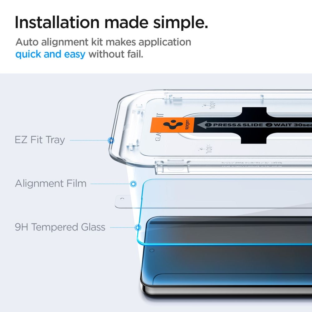 Screen Protector GLAS EZ Fit (2 pièces) Samsung Galaxy S25