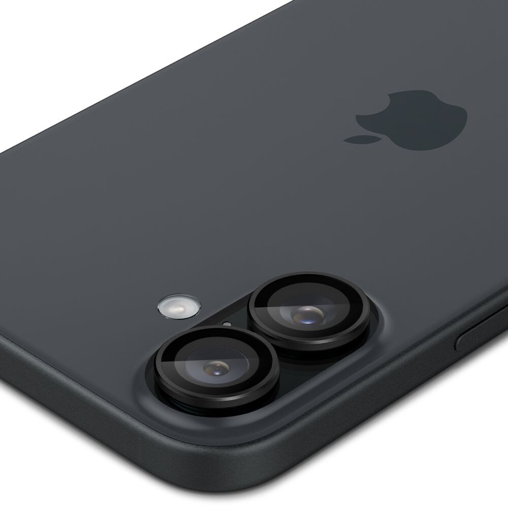 EZ Fit Optik Lens Protector iPhone 16 Plus (2 pièces), Black