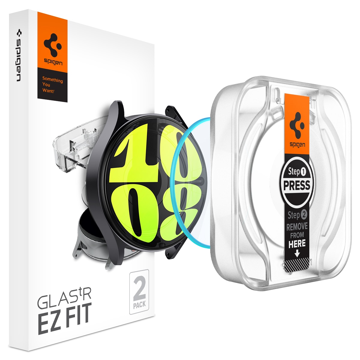 Protecteur d'écran EZ Fit GLAS.tR (2 pièces) Samsung Galaxy Watch 7 44mm