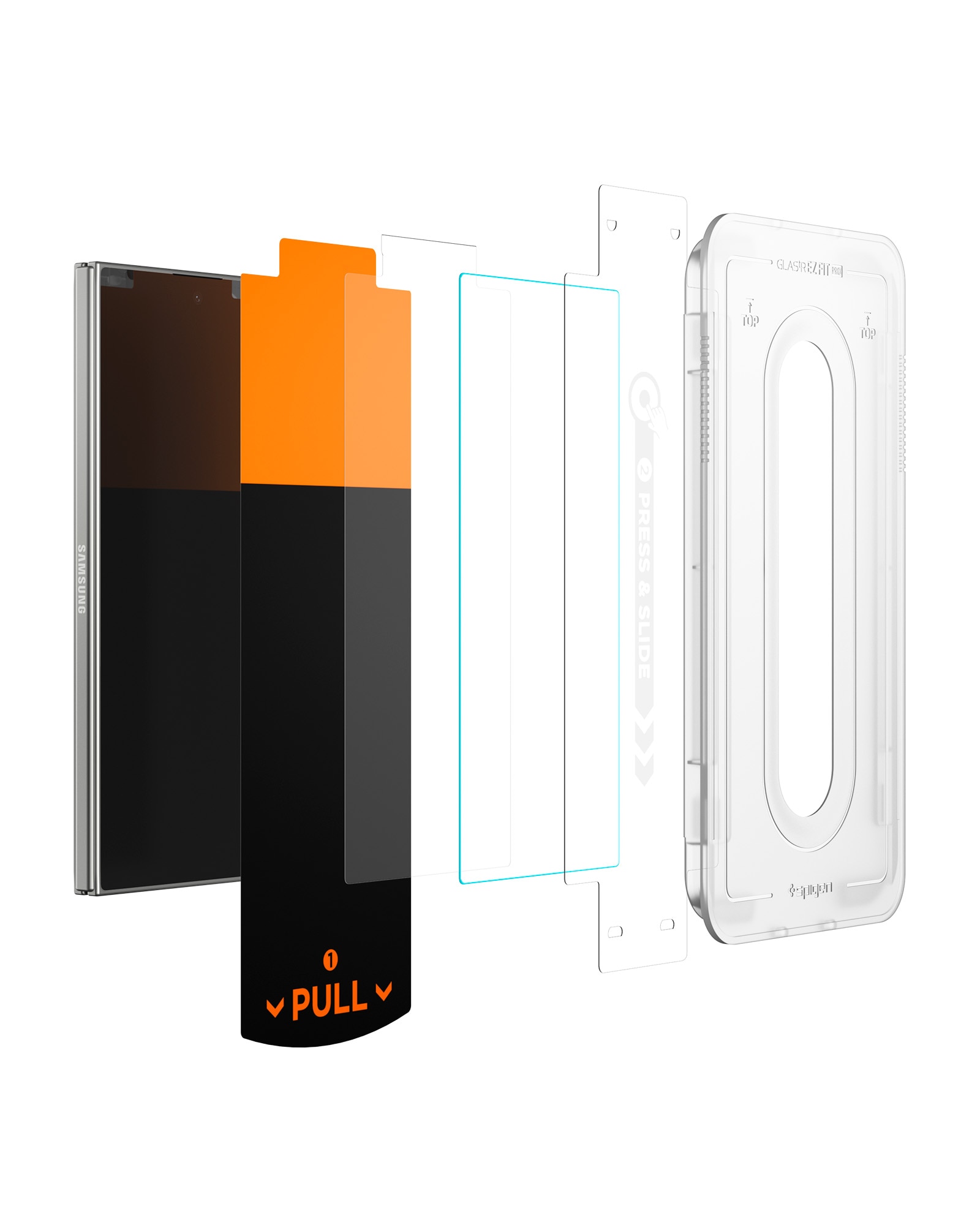 Cover Screen Protector GLAS.tR EZ Fit (2 pièces) Samsung Galaxy Z Fold 7