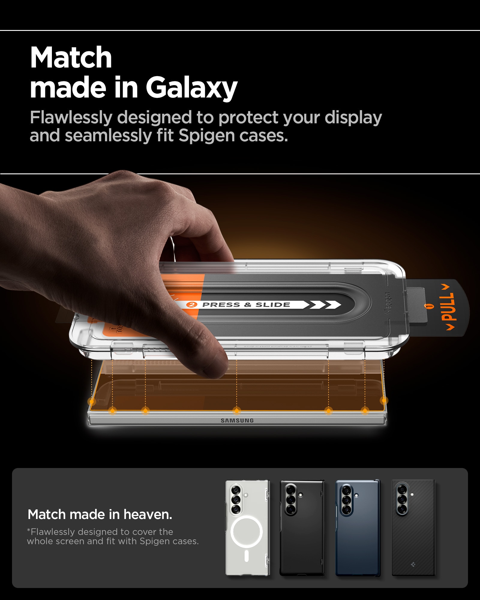 Cover Screen Protector GLAS.tR EZ Fit (2 pièces) Samsung Galaxy Z Fold 7