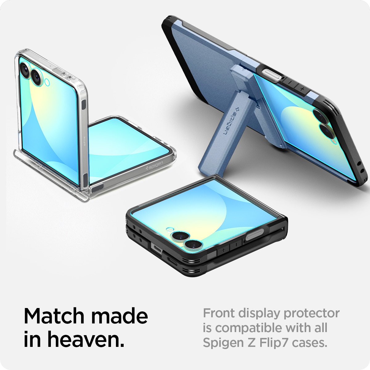 Cover Screen Protector GLAS.tR EZ Fit (2 pièces) Samsung Galaxy Z Flip 7