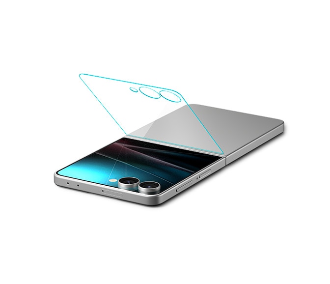 Cover Screen Protector GLAS.tR EZ Fit (2 pièces) Samsung Galaxy Z Flip 7