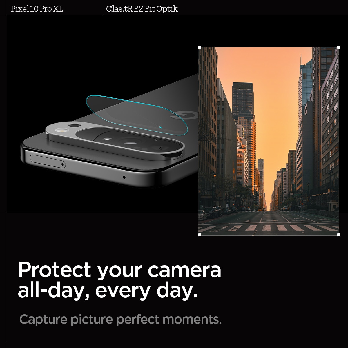 EZ Fit Optik Lens Protector Google Pixel 10 Pro XL (2 pièces)