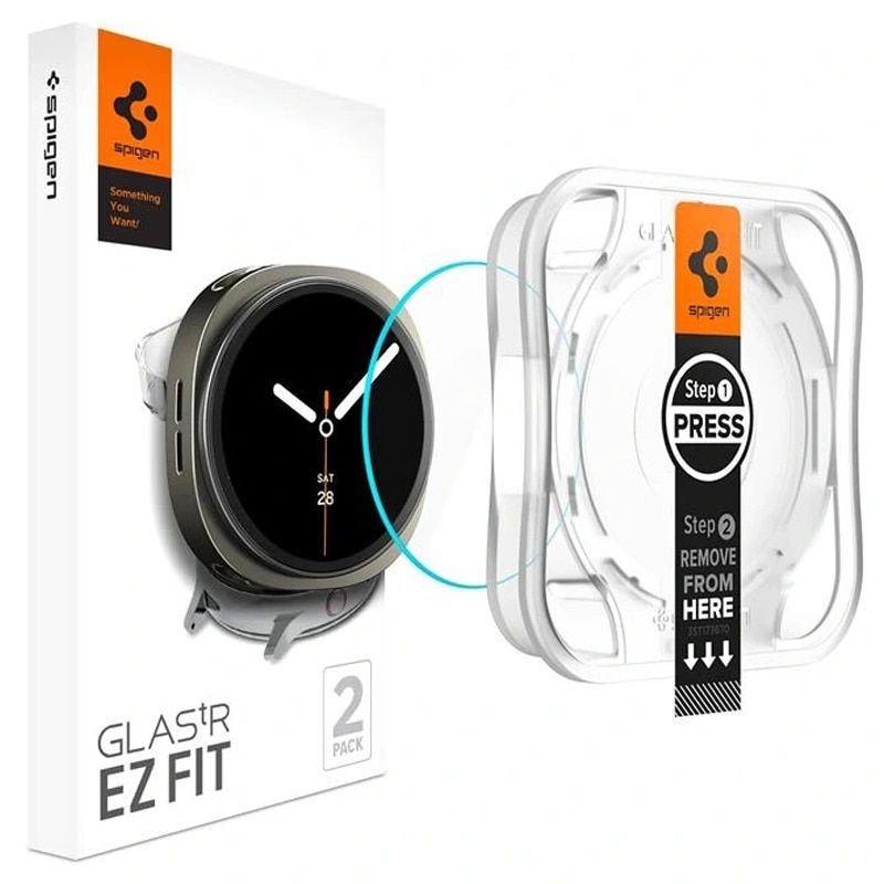 Protecteur d'écran EZ Fit GLAS.tR (2 pièces) Samsung Galaxy Watch 8 44mm