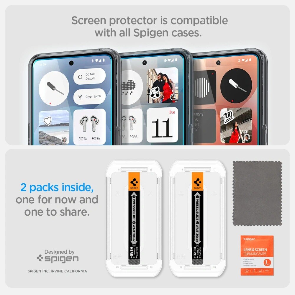 Screen Protector GLAS.tR EZ Fit (2 pièces) Nothing Phone 3