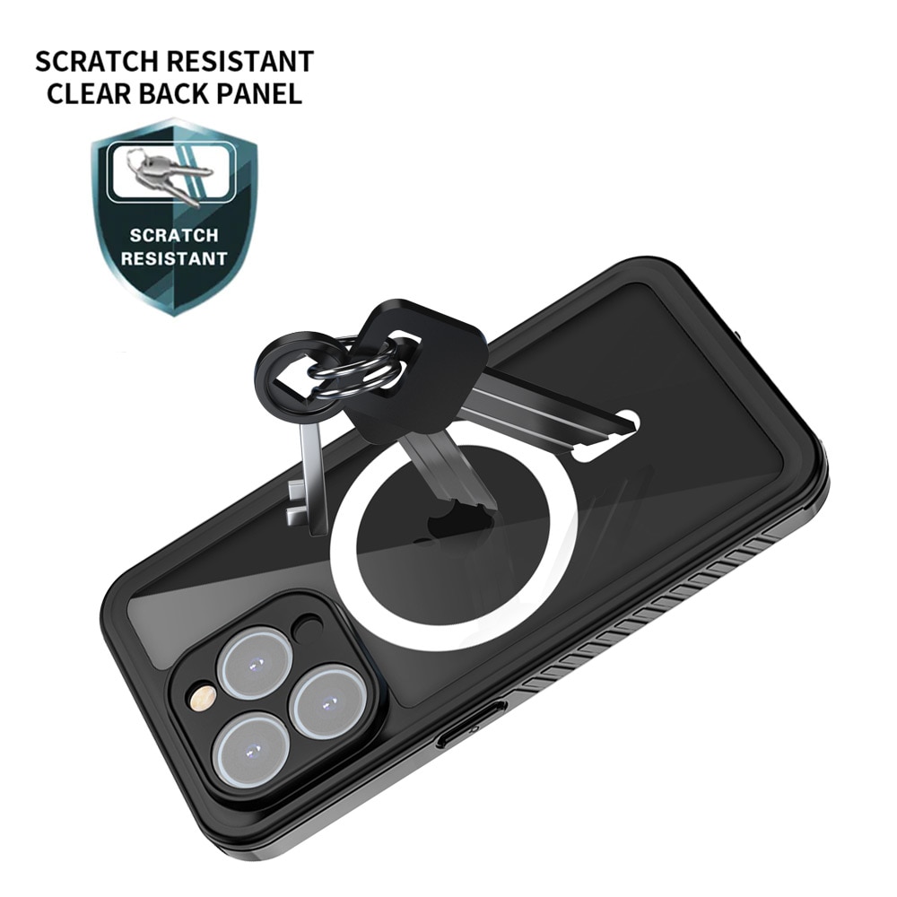 Coque AMN Waterproof MagSafe iPhone 16 Pro Max, Black