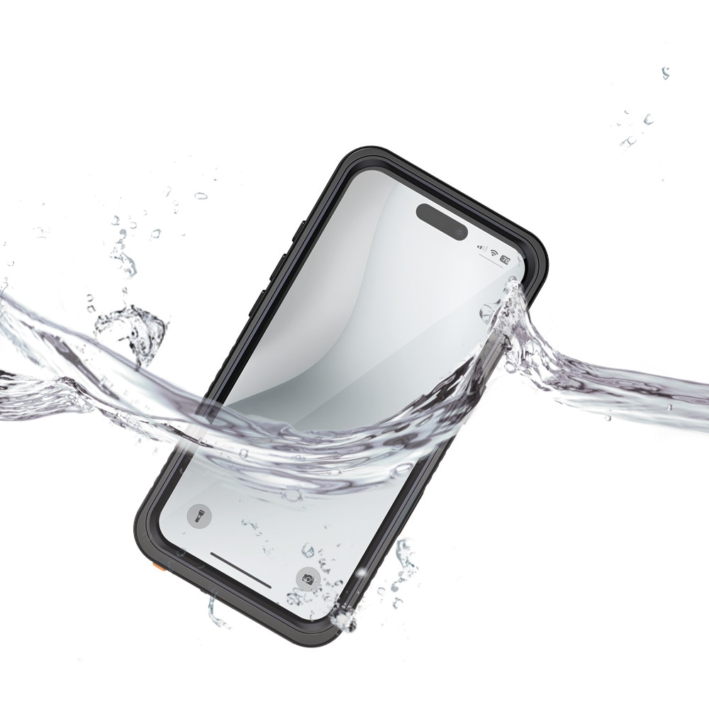 Coque AMN Waterproof MagSafe iPhone 16 Pro Max, Black
