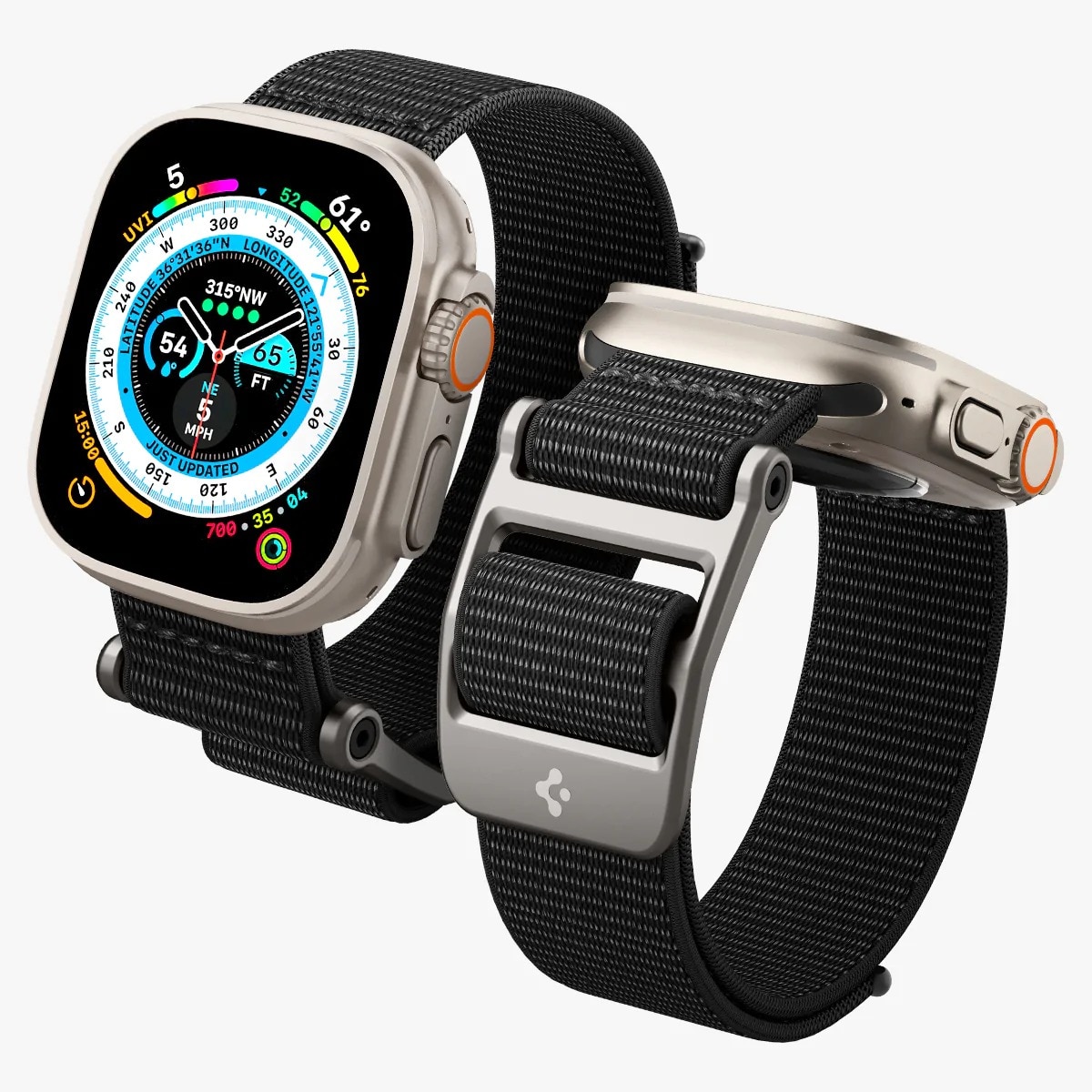 DuraPro Flex Apple Watch 45mm Series 7, Black