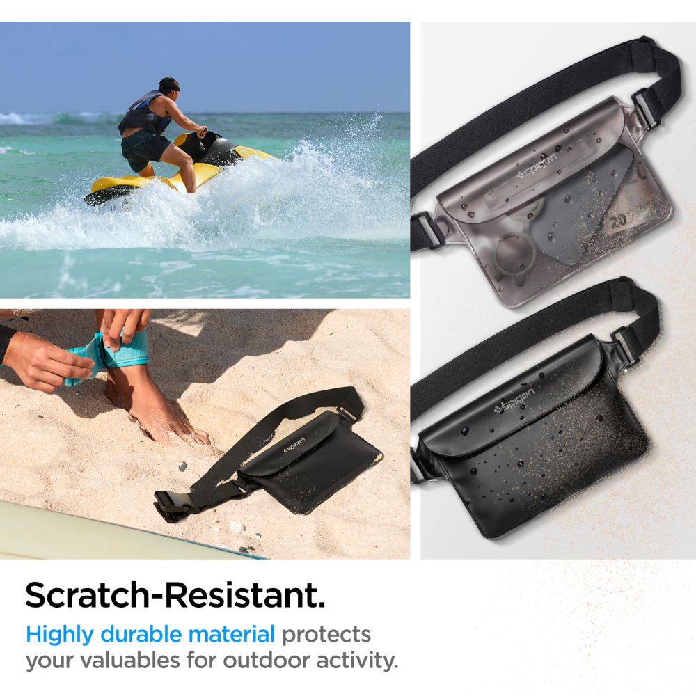 A620 Universal Aqua Shield WaterProof Waist Bag Noir