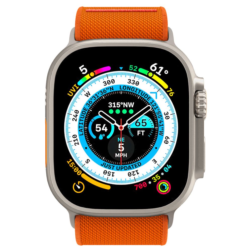 Fit Lite Ultra Apple Watch 45mm Series 7, Orange