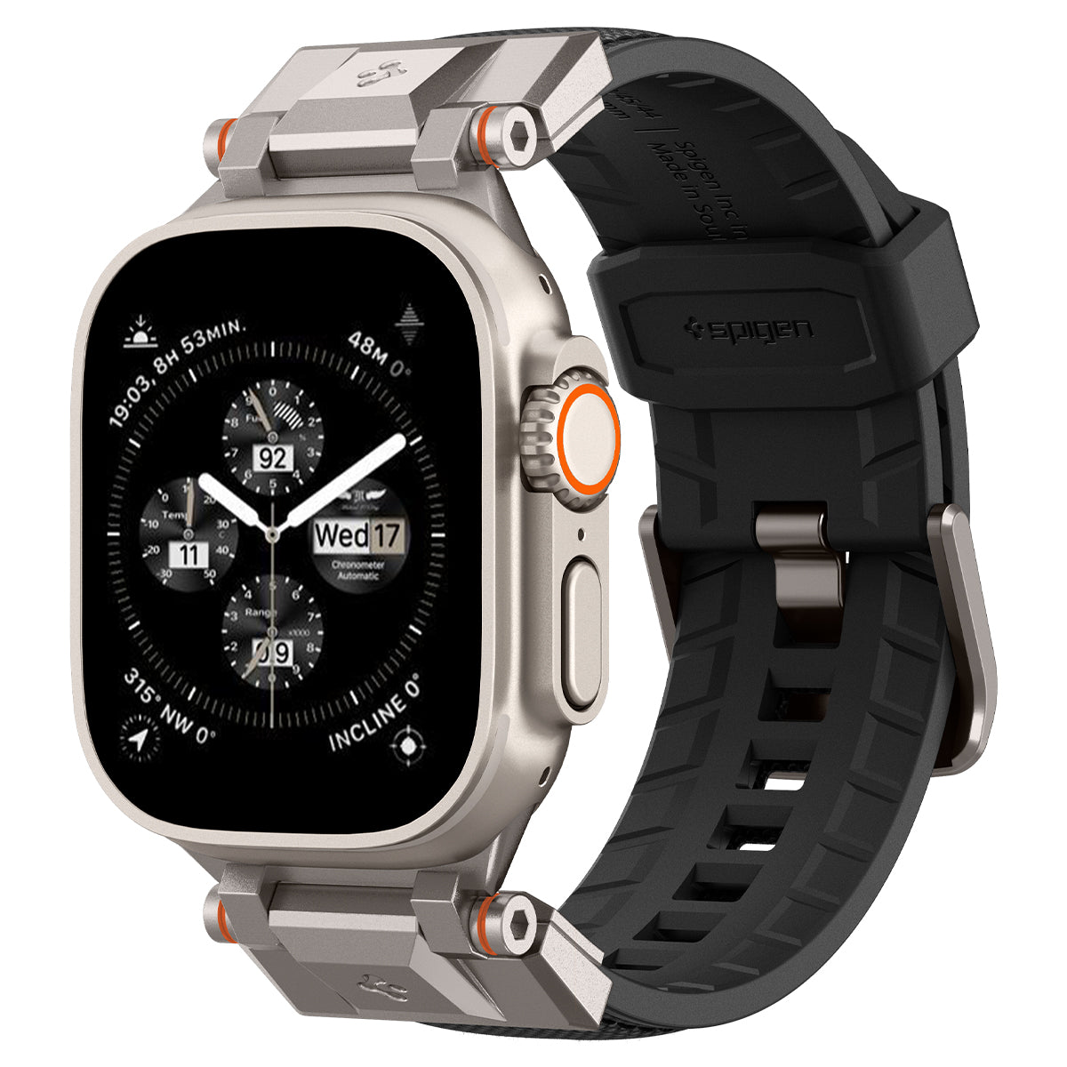 DuraPro Armor Apple Watch 45mm Series 7, Black