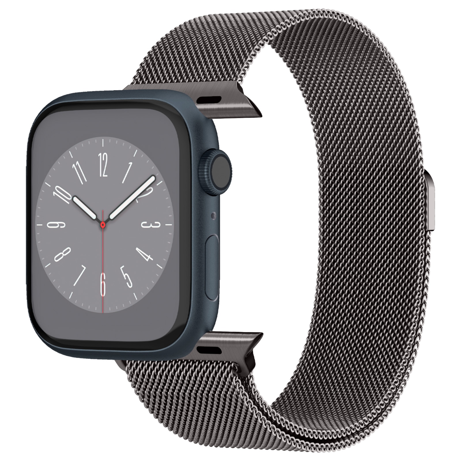 Bracelet Metal Fit Apple Watch 45mm Series 7, Graphite