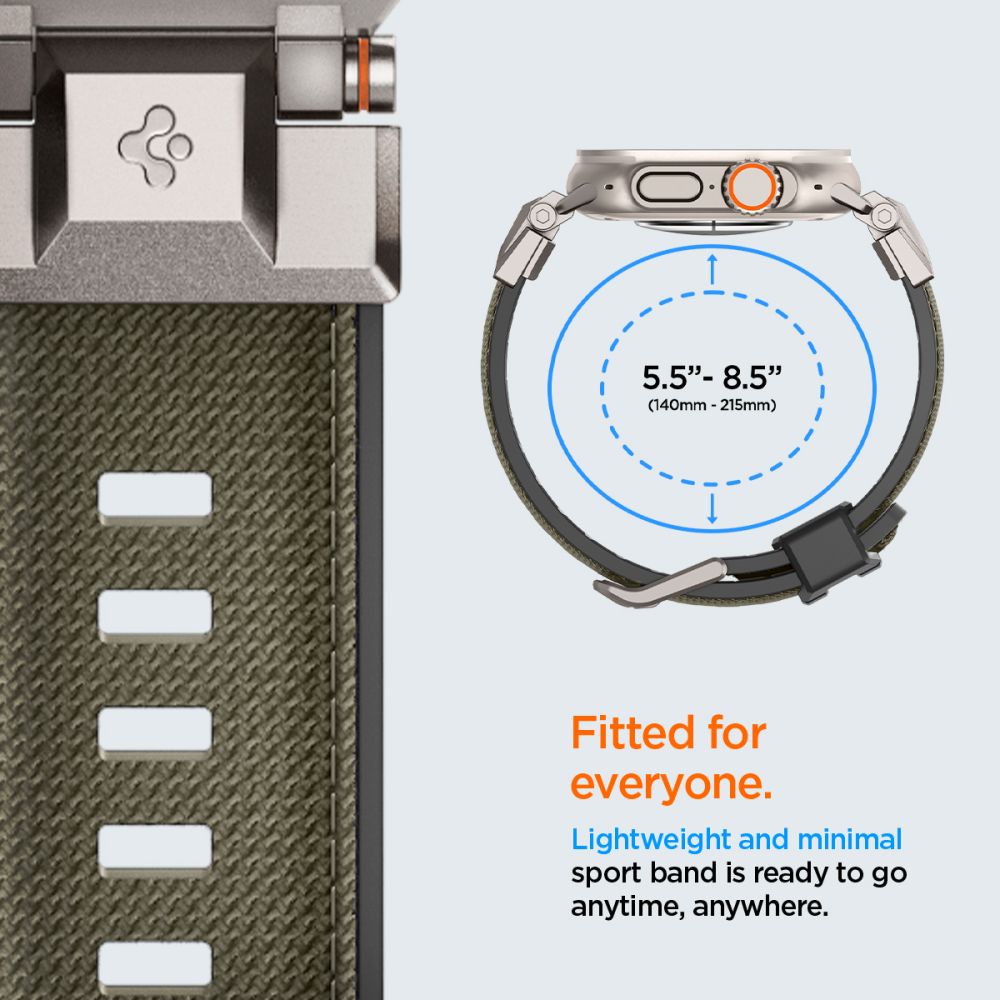 DuraPro Armor Apple Watch Series 4-6 44mm, Military Green
