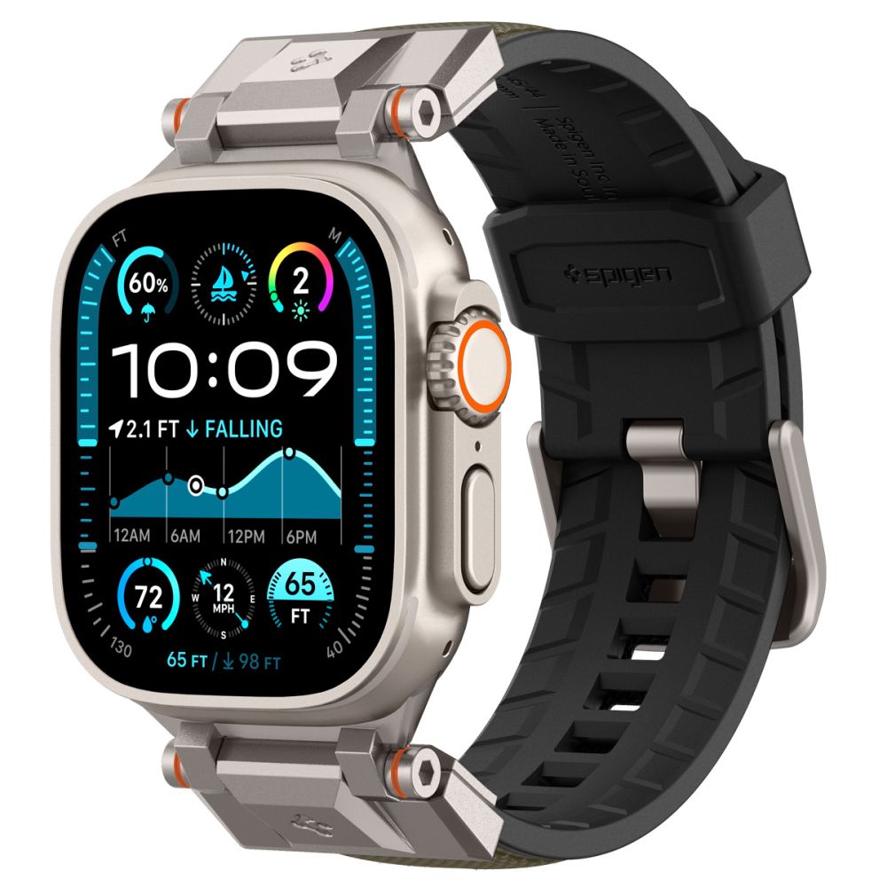 DuraPro Armor Apple Watch Series 1-3 42mm, Military Green