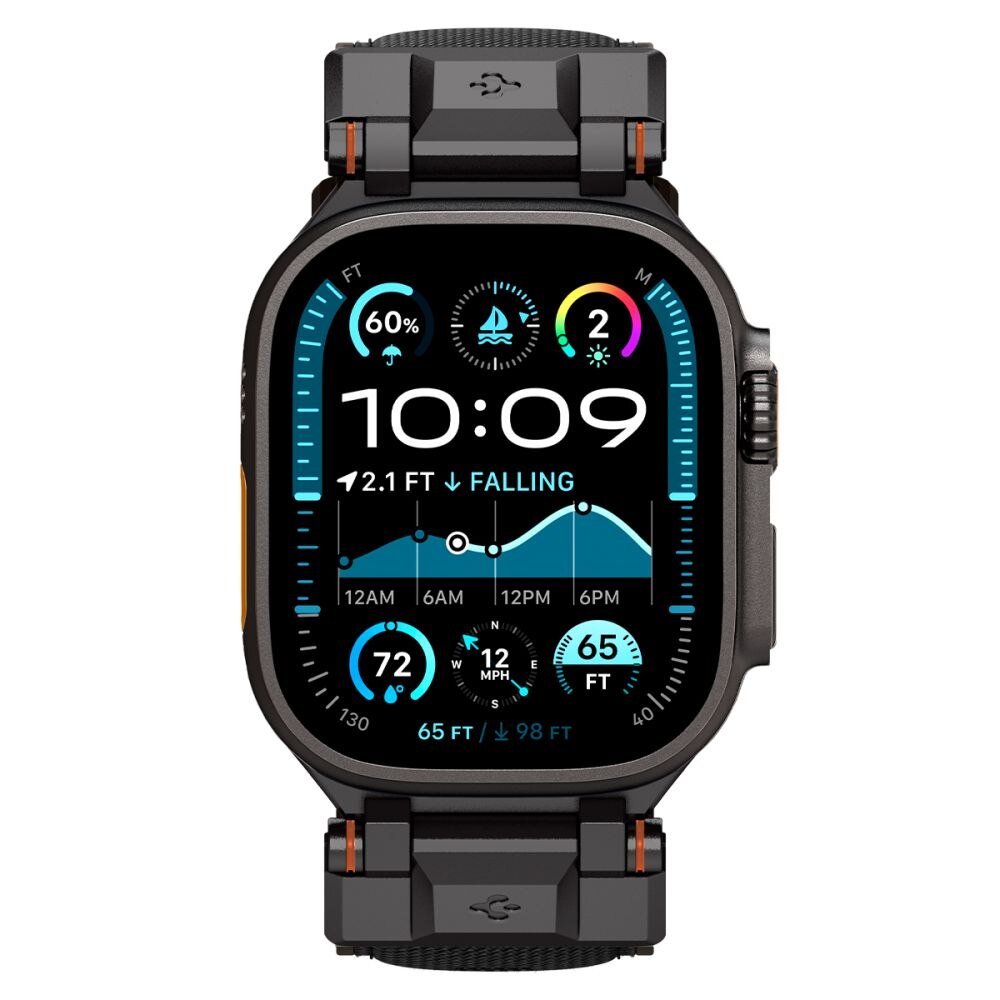 DuraPro Armor Apple Watch Series 1-3 42mm, Black Edition