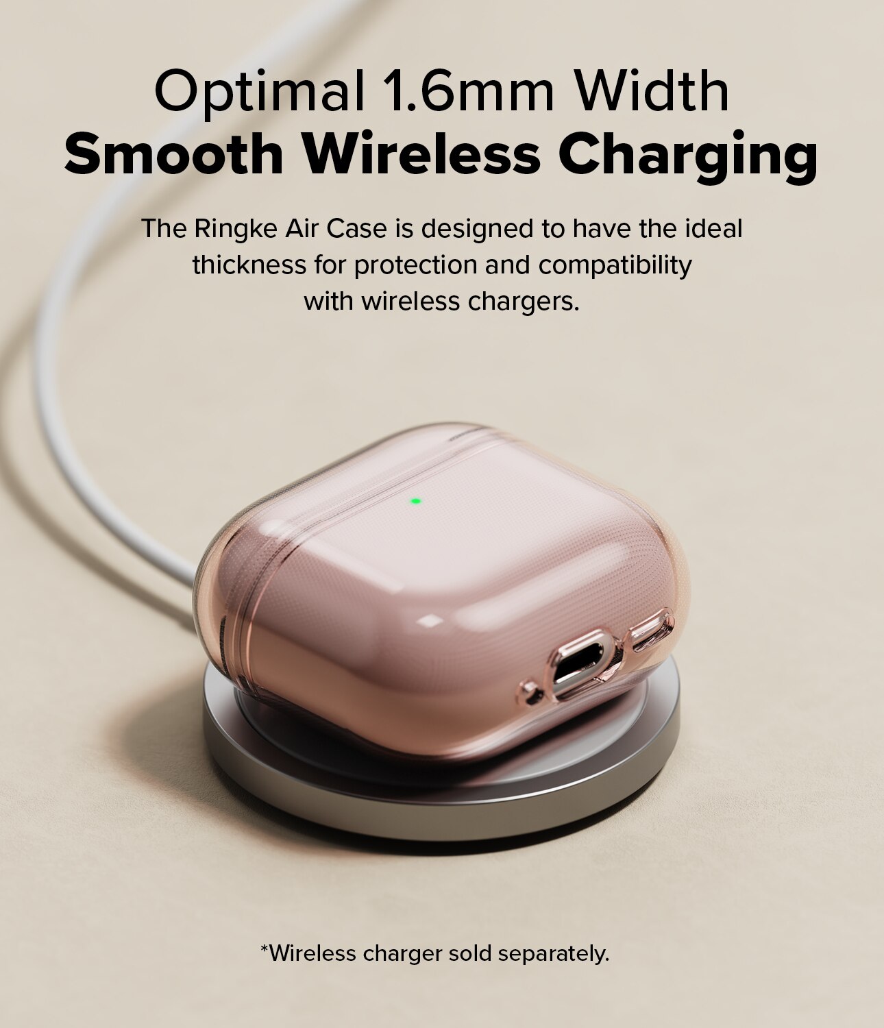 Coque Air Apple AirPods 4, Pink