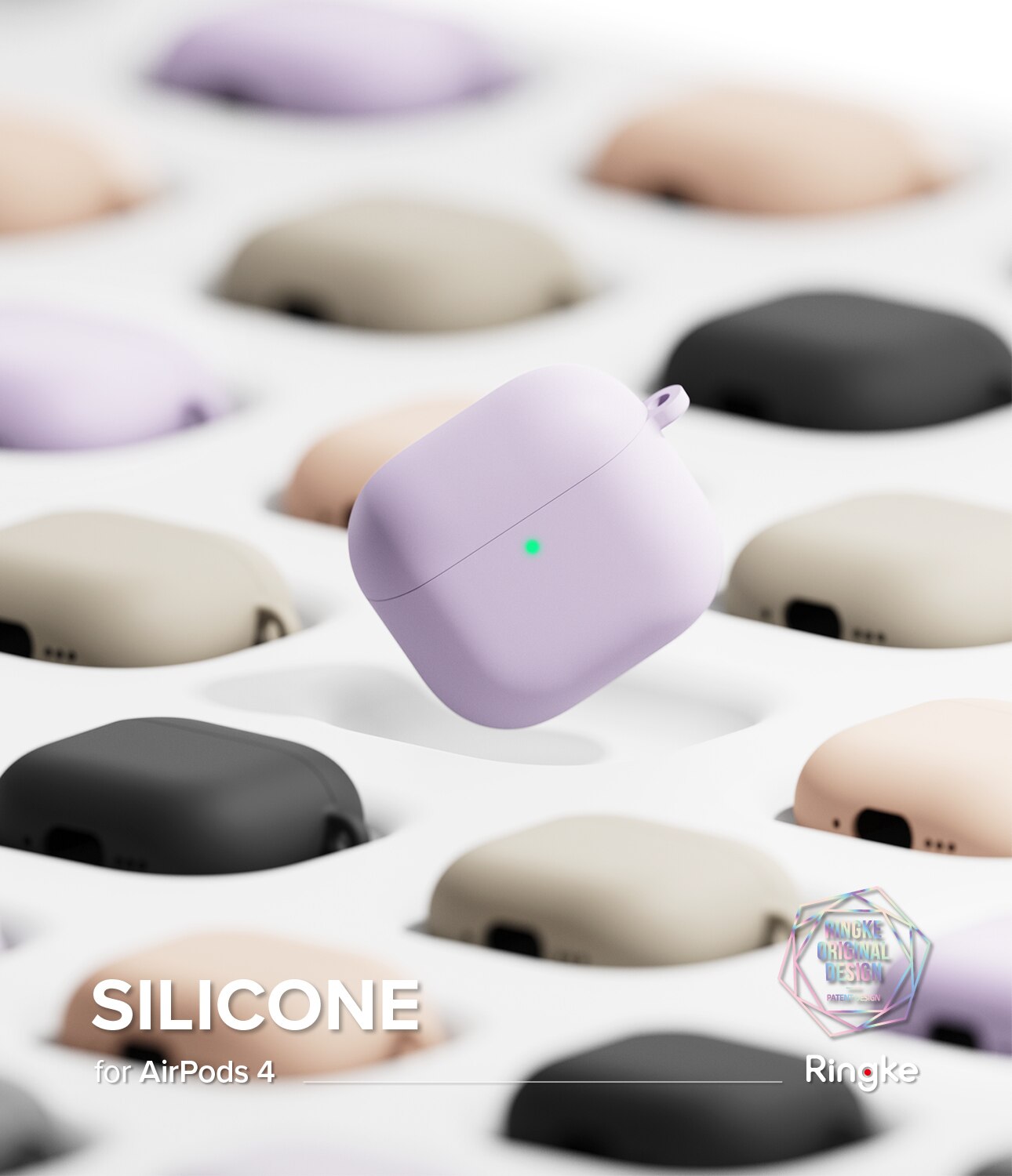 Silicone Coque Apple AirPods 4 Black