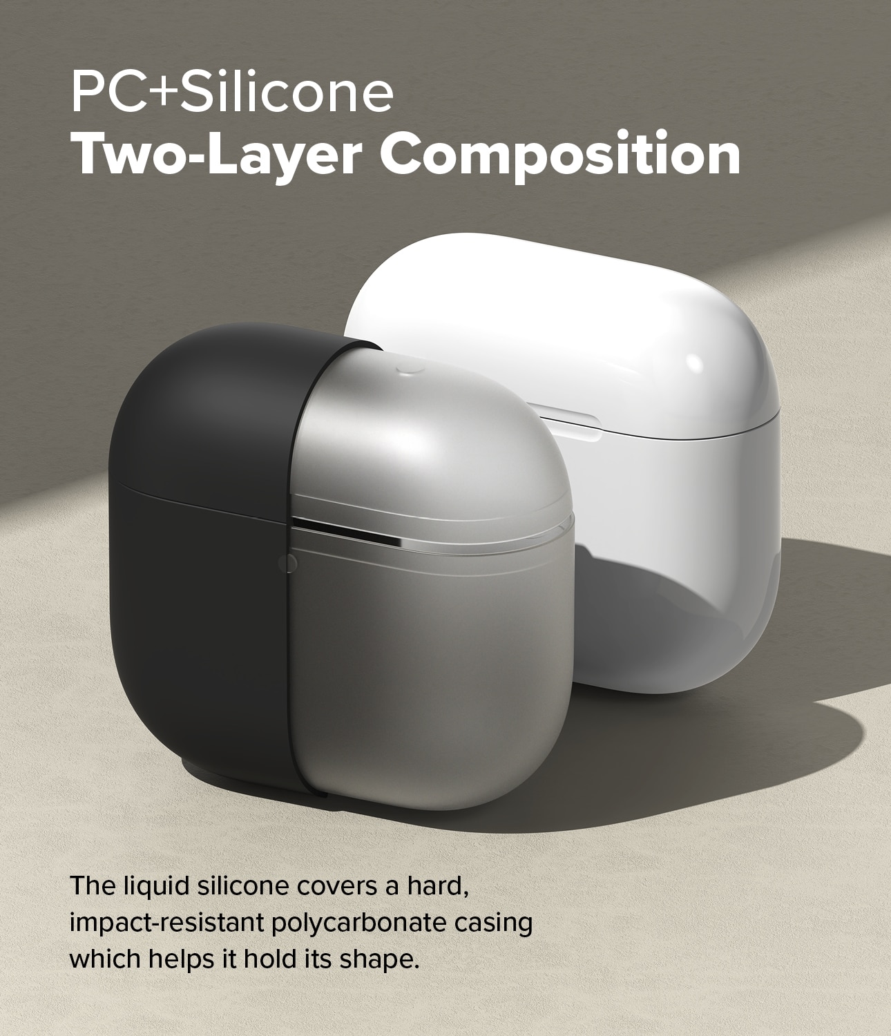 Silicone Coque Apple AirPods 4 Black