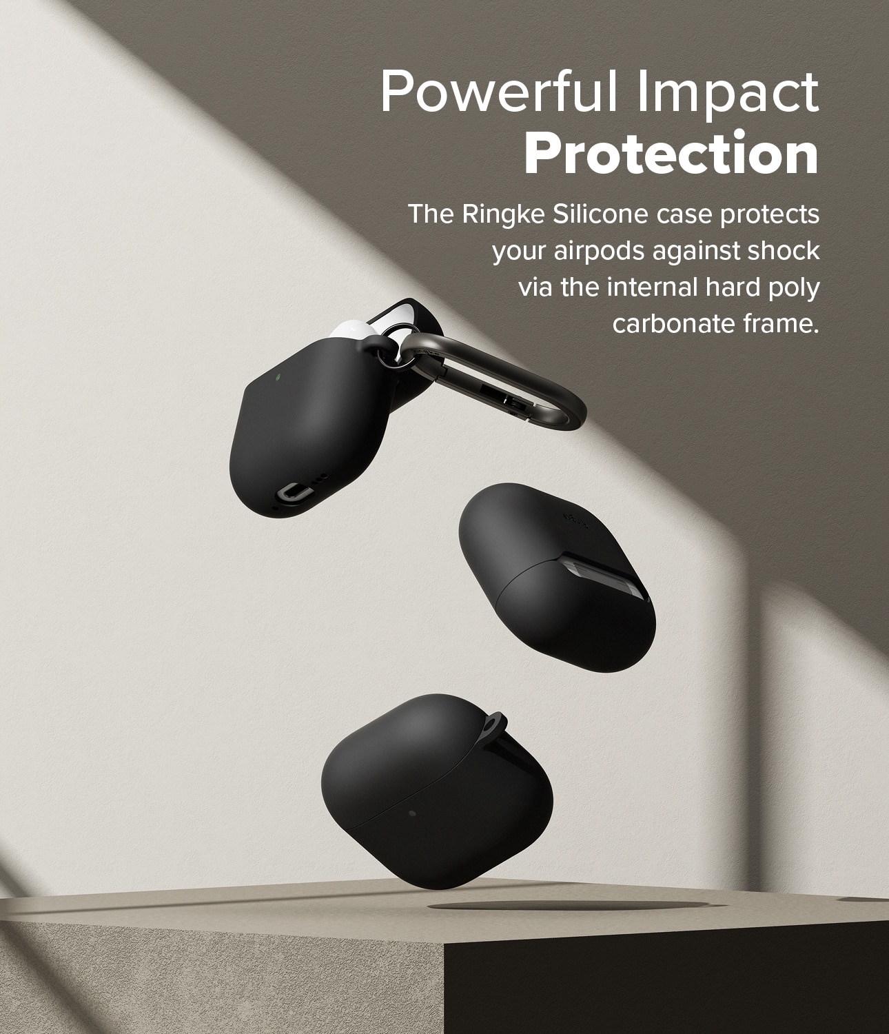 Silicone Coque Apple AirPods 4 Black
