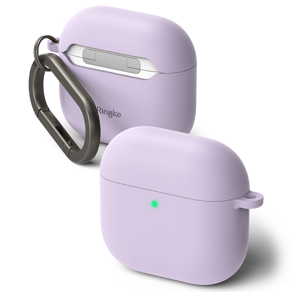 Silicone Coque Apple AirPods 4 Light Purple