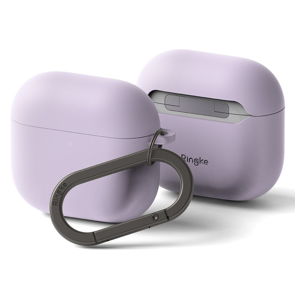 Silicone Coque Apple AirPods 4 Light Purple
