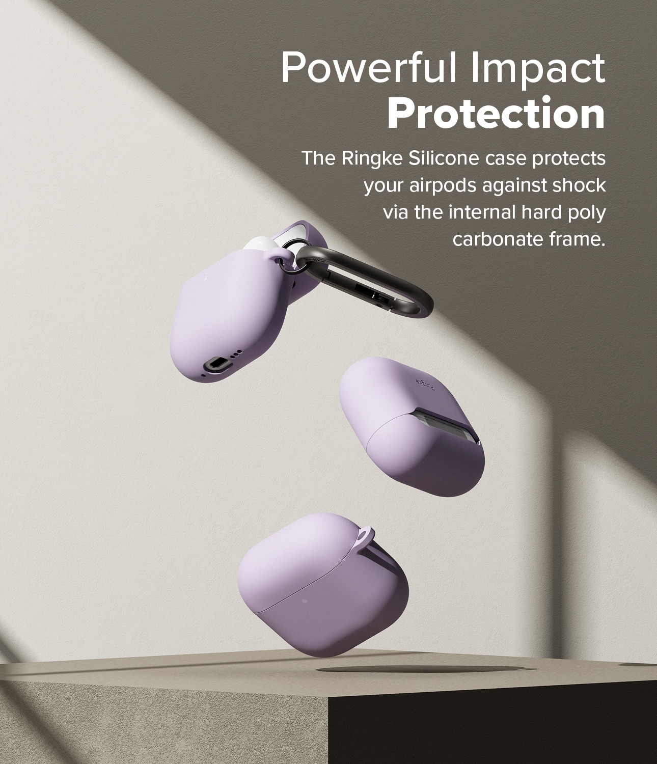 Silicone Coque Apple AirPods 4 Light Purple