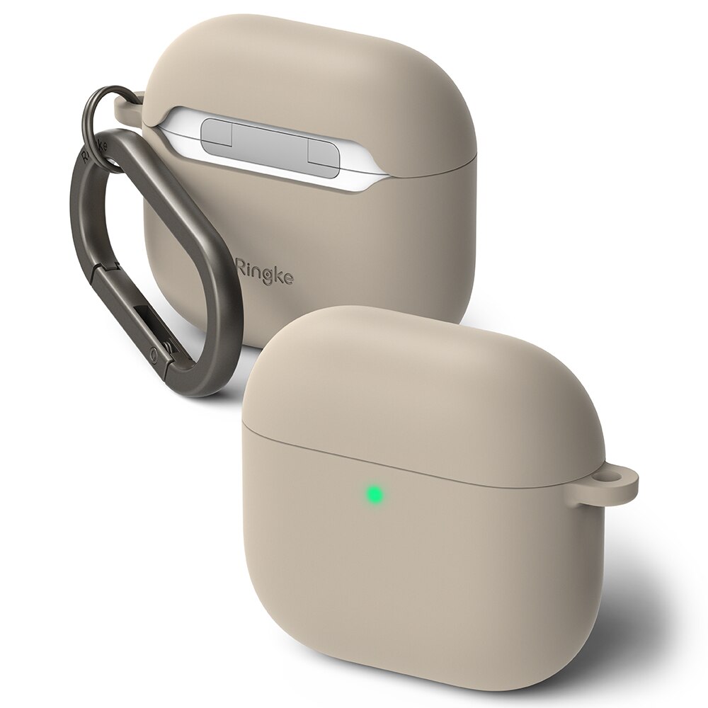 Silicone Coque Apple AirPods 4 Stone