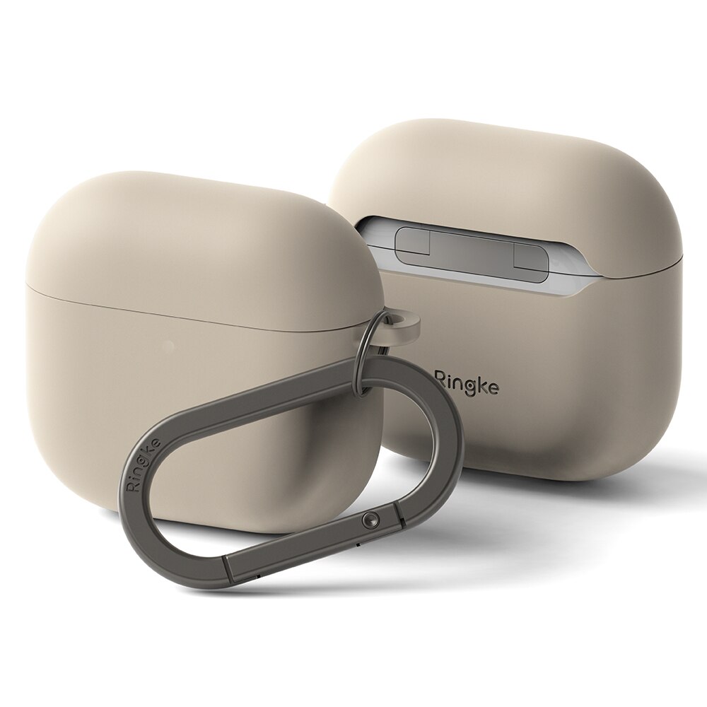 Silicone Coque Apple AirPods 4 Stone