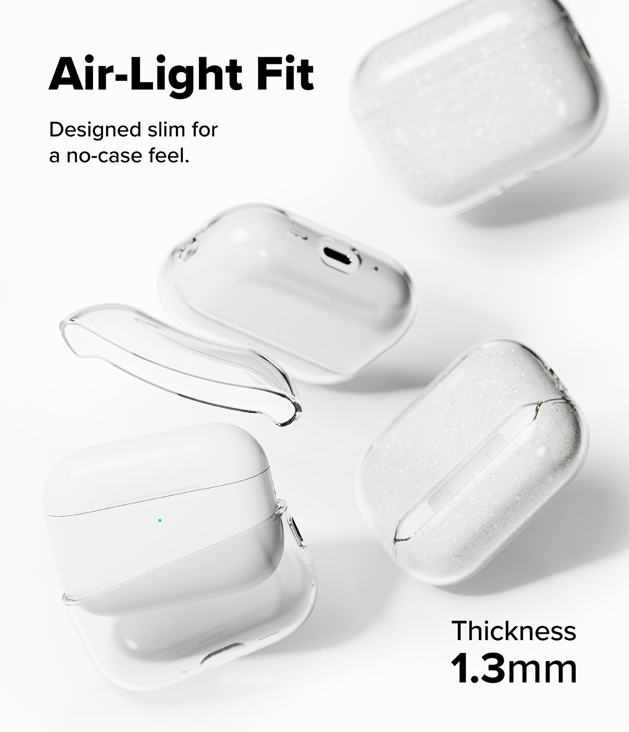 Coque Air Apple AirPods Pro 3, Transparent