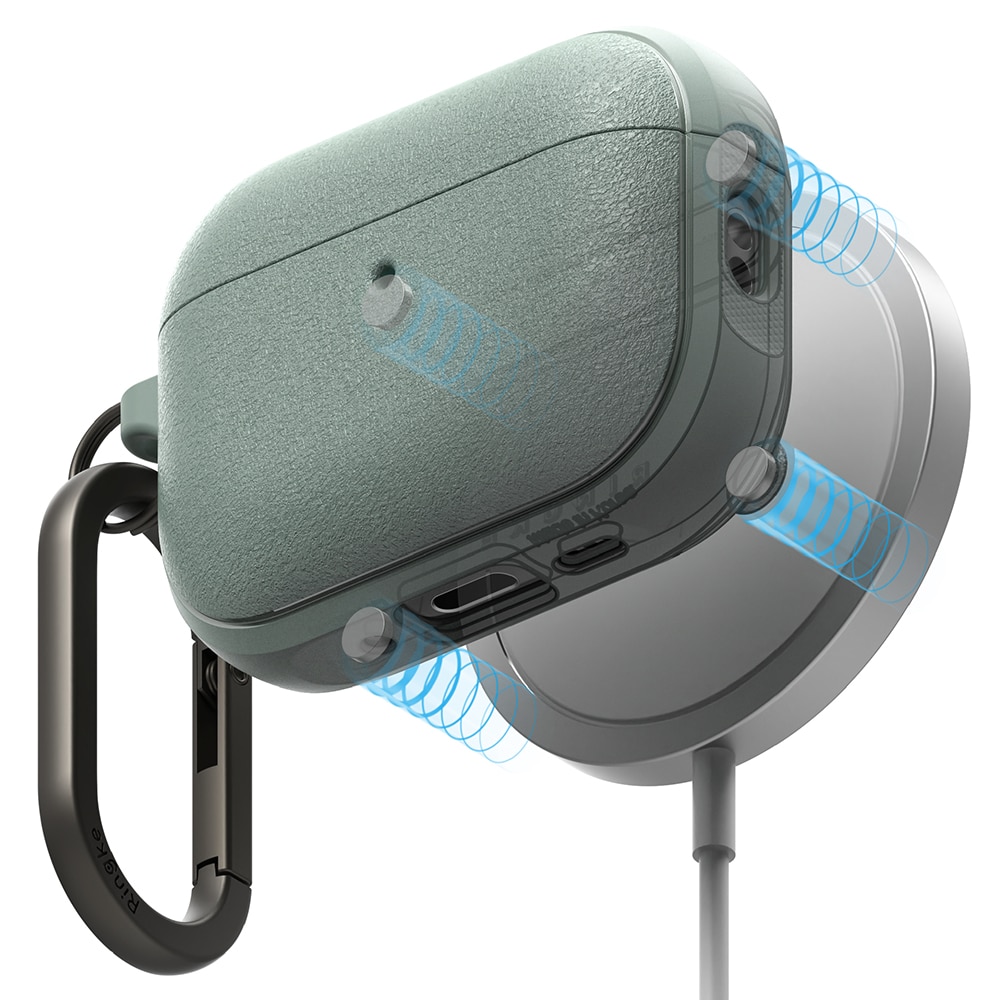 Coque Onyx Magnetic Apple AirPods Pro 3, Sage Green
