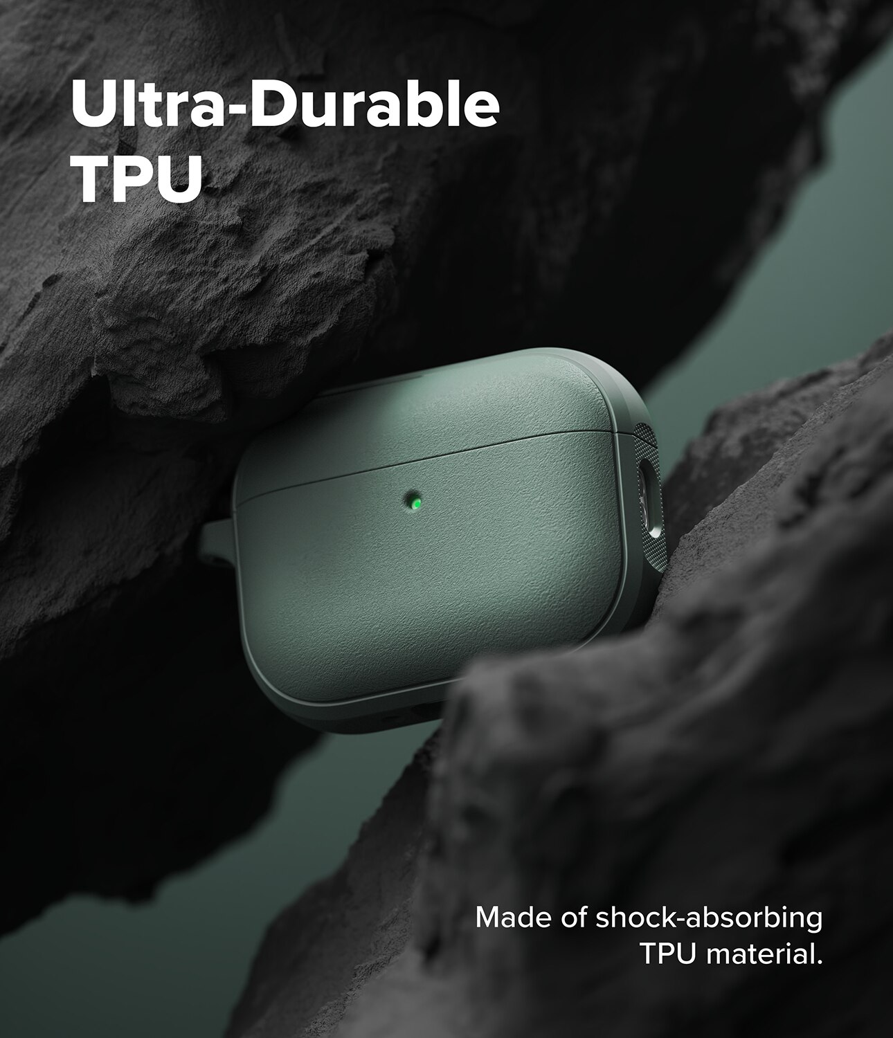 Coque Onyx Magnetic Apple AirPods Pro 3, Sage Green