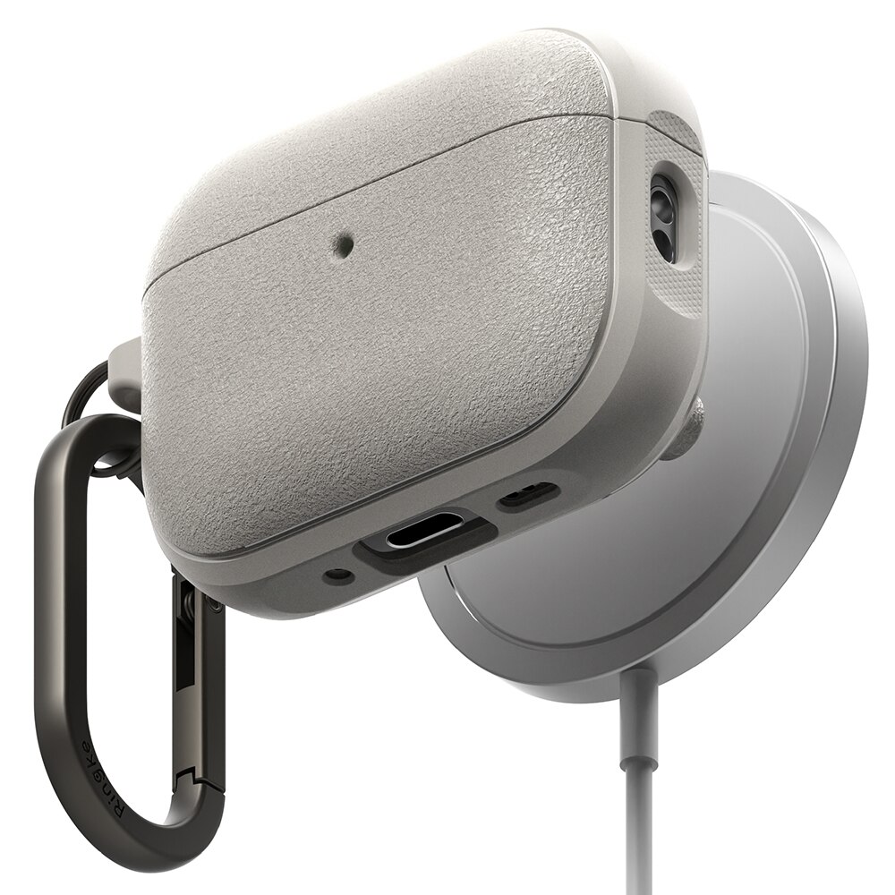 Coque Onyx Magnetic Apple AirPods Pro 3, Warm Gray