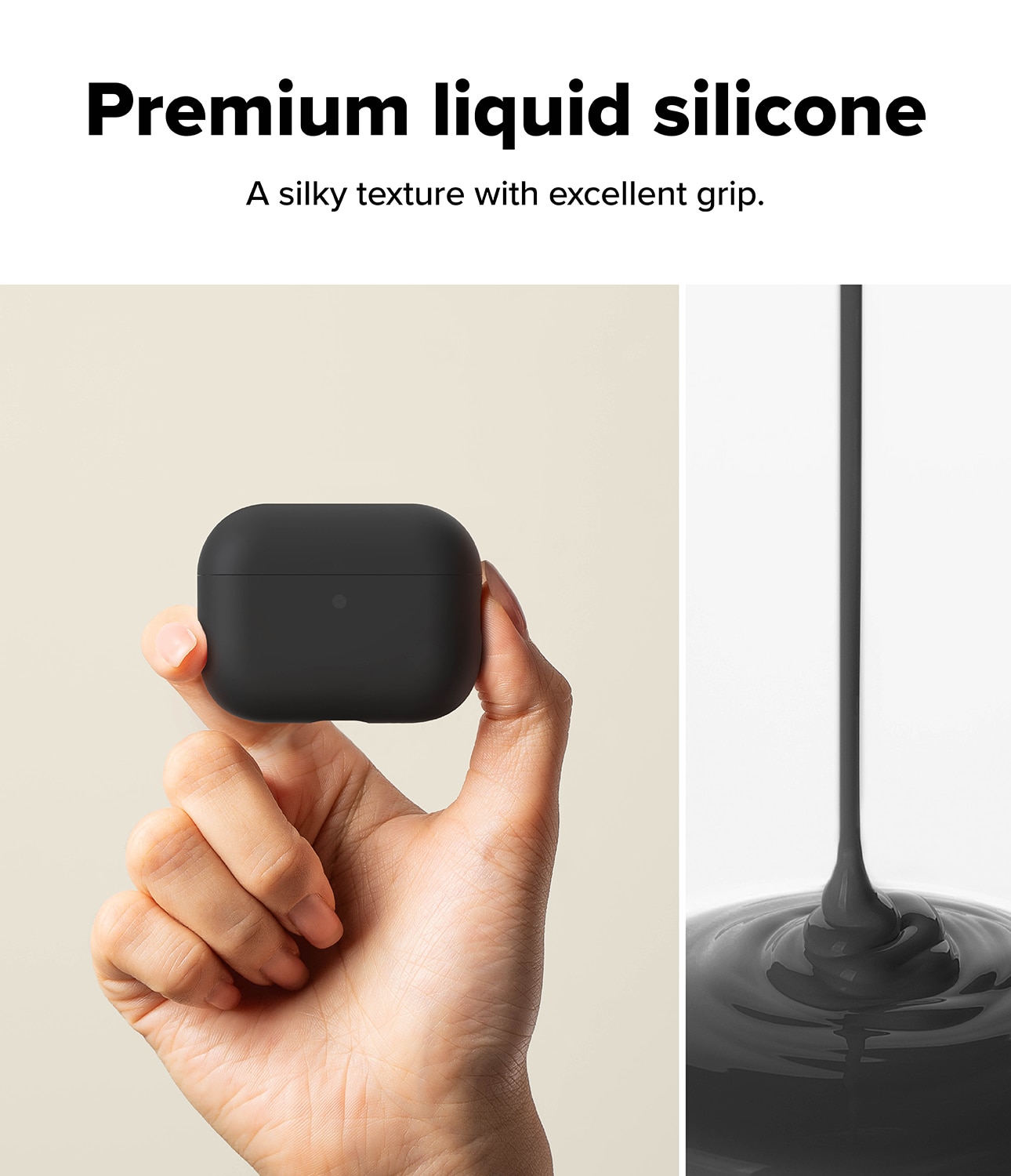 Silicone Coque Apple AirPods Pro 3 Black